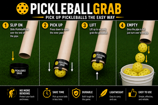 Pickleball Grab – Ball Pickup Tool