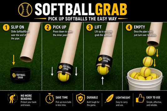 Softball Grab – Ball Pickup Tool